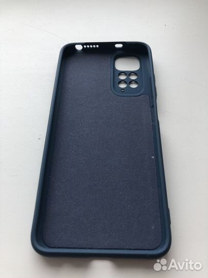 Чехол на Redmi note 11/11s/11pro синий (голубой)