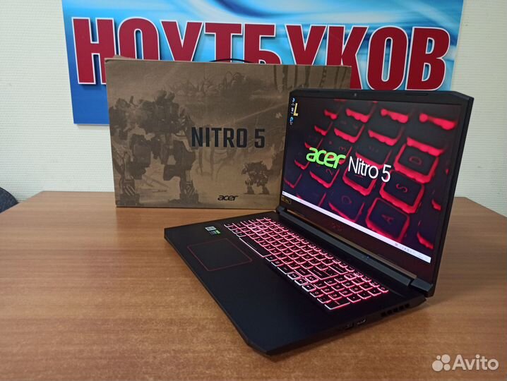 Игровой ноутбук Acer / RTX 3060 6gb / 1тб ssd
