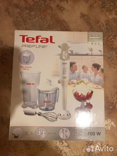Блендер погружной tefal