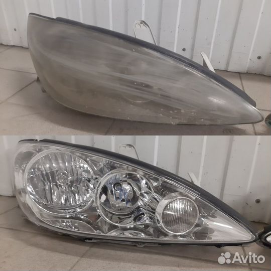 Toyota Camry (xv30) разбор, полировка фар