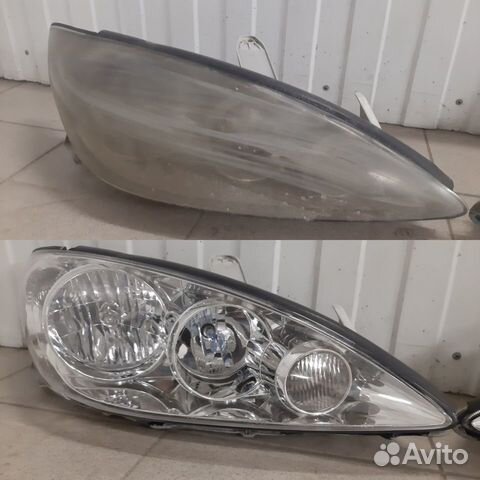 Toyota Camry (xv30) разбор, полировка фар