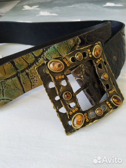 Ремень женский кожаный новый
