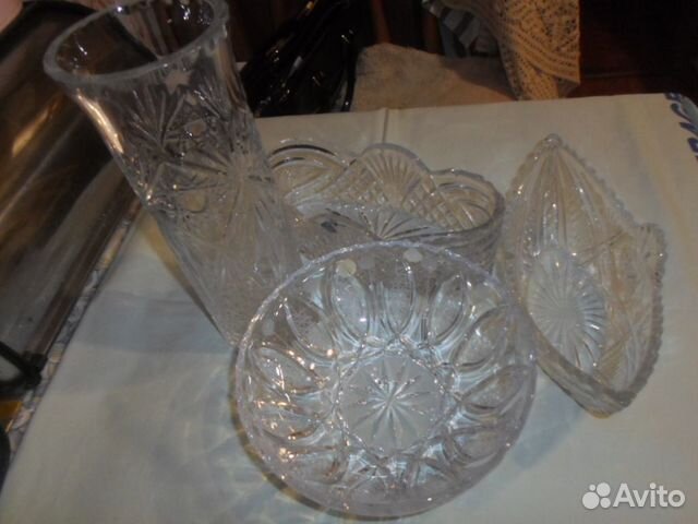 Хрустальная посуда СССР