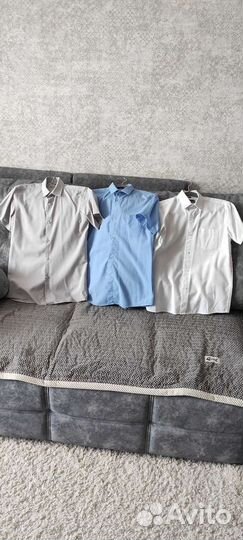 Рубашка школьная для мальчика, 140-146, 152-158