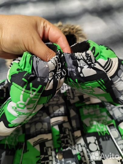 Куртка зимняя для мальчика 110-116