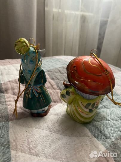 Елочные игрушки лефортовский фарфор