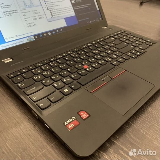 Ноутбуки thinkpad E555 AMD/8озу/ssd/R5