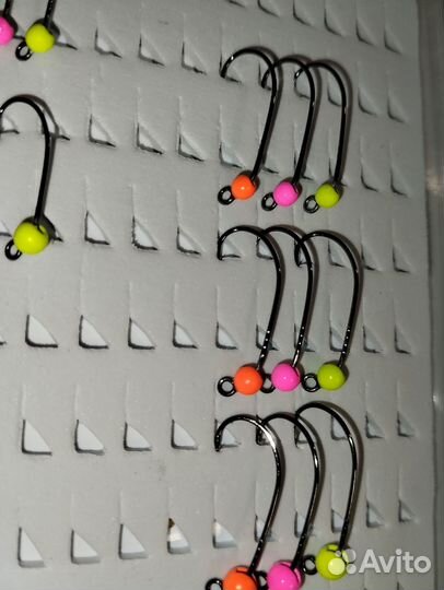 Набор форелевых джиг головок 6 и 8, Decoy MG-3