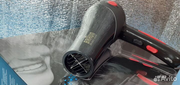 Фен Braun серия Salon Pro 3000w Функция Cool Shot