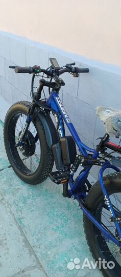 Электрофэтбайк полный привод электровелосипед