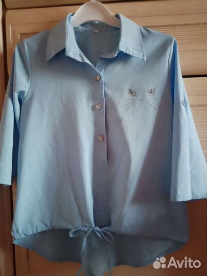 Школьные блузки р. 128-134