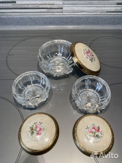 Винтажный набор для туалетного столика. Англия,60г