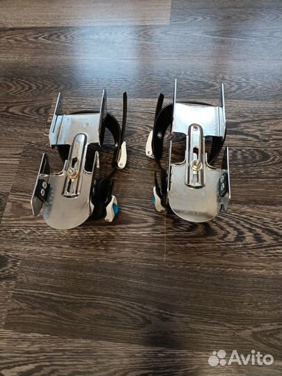 Детские раздвижные двухполозные коньки