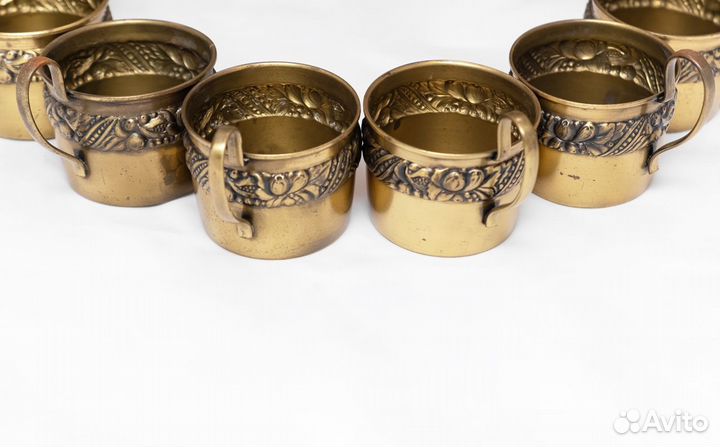 Самовар Дворянское Чаепитие с подстаканниками