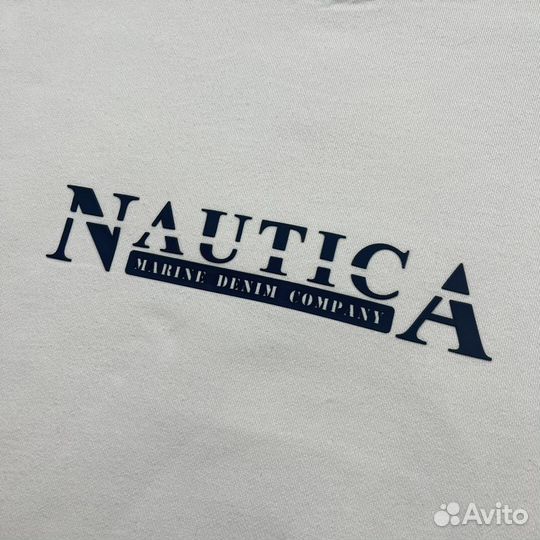 Винтажный Свитшот Nautica Big Logo Vintage