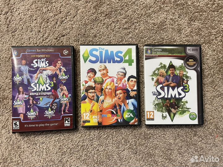 Компьютерные игры диски