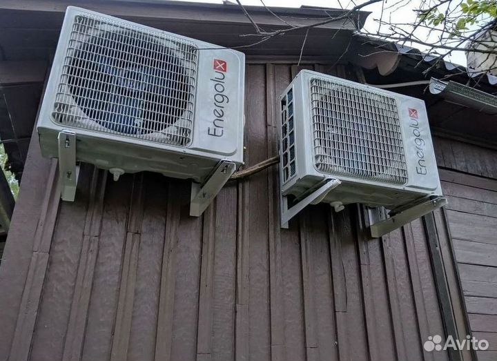 Сплит система с установкой