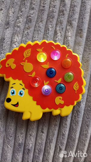 Музыкальная игрушка ежик