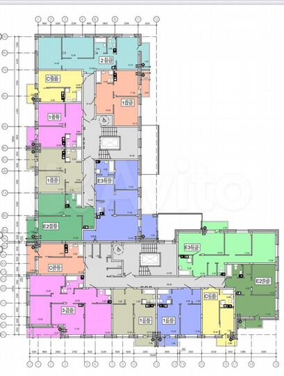 2-к. квартира, 65,5 м², 10/10 эт.