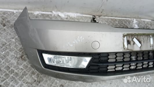 Бампер передний skoda rapid (7NK20G501)