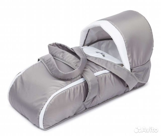 Сумка-переноска для новорождённых Babyton Серая