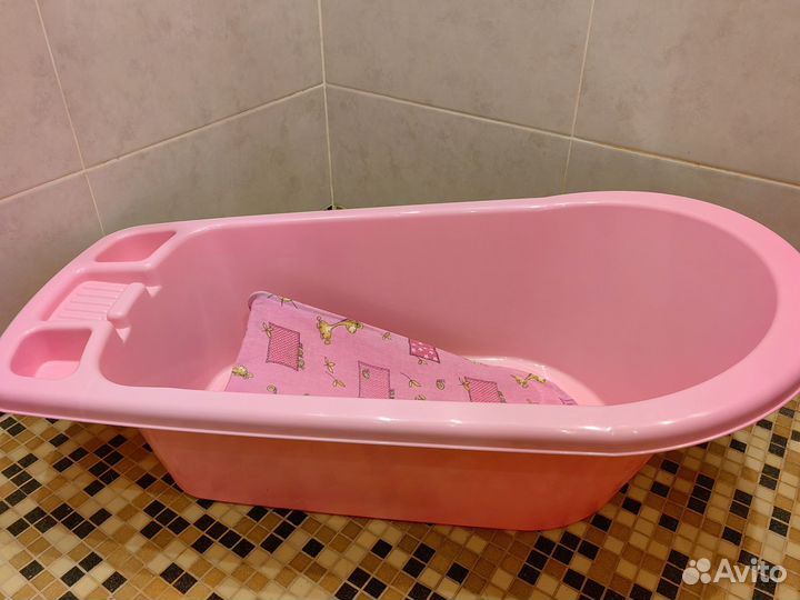 Ванночка для купания и горка