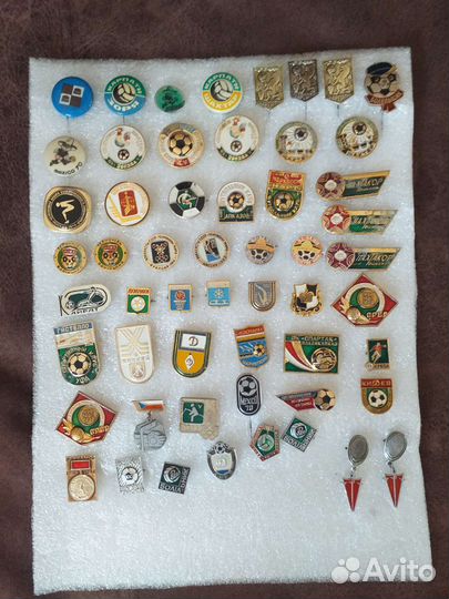 Значки футбол 30; 50; 70