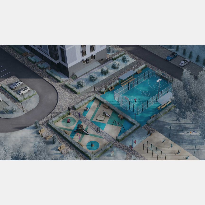 1-к. квартира, 51,6 м², 2/11 эт.