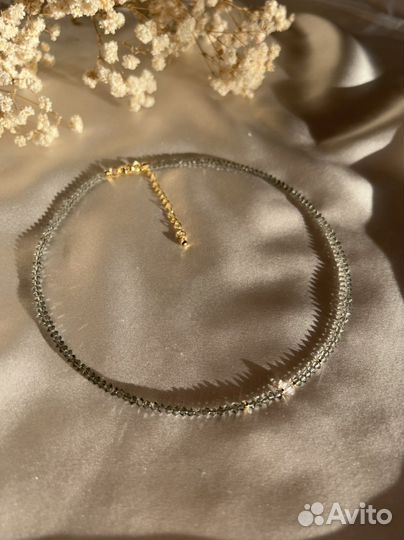 Колье чокер нить браслет Swarovski оригинал