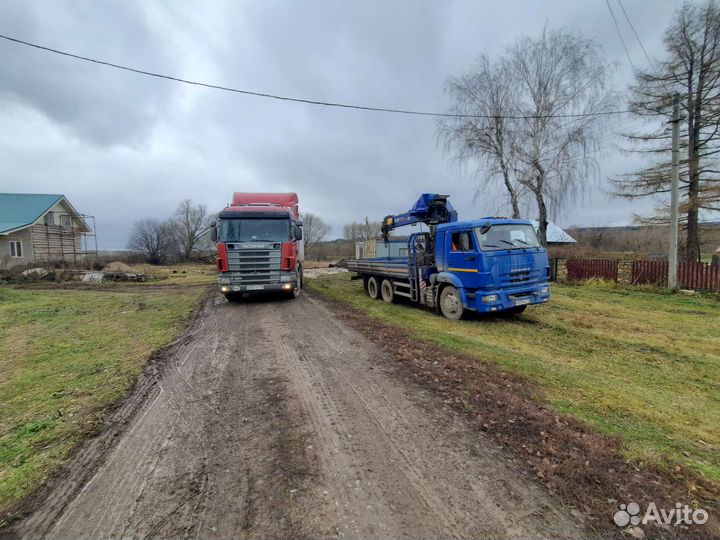 Услуги Камаз манипулятора 7 тонн