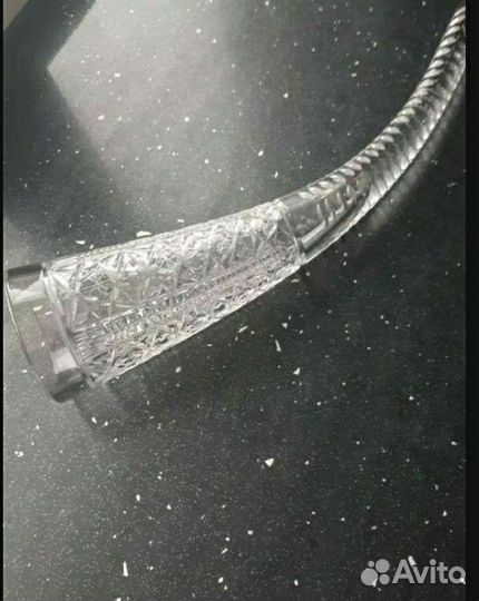 Хрусталь много, пишите)