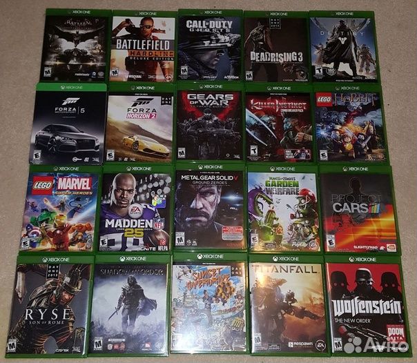 Игры на Дисках Xbox One