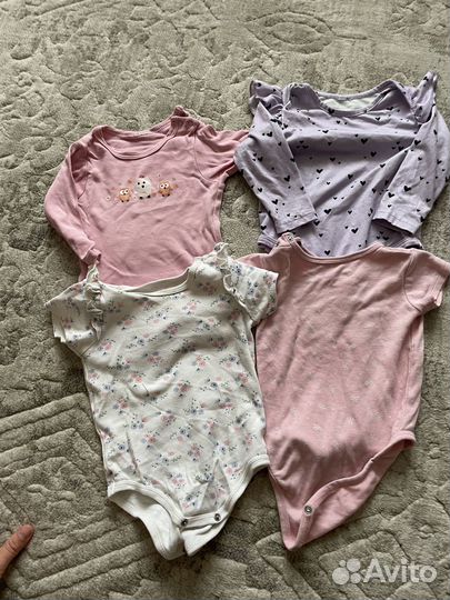 Детская одежда для девочки 74 пакетом