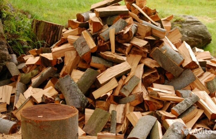 Сухие ольховые дрова
