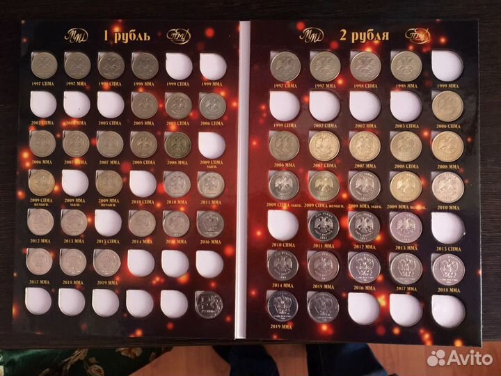 Монеты Россия 1997 - 2020