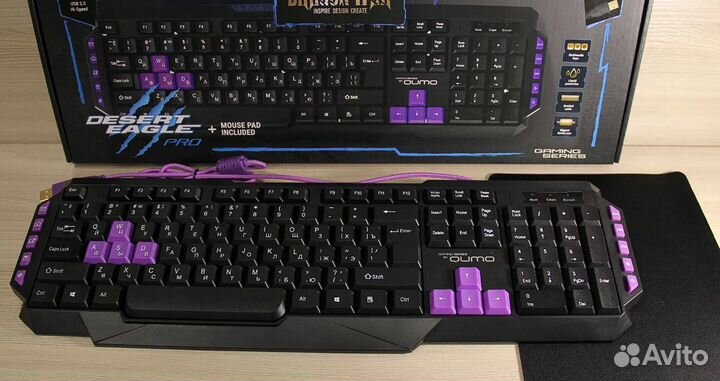 Клавиатура игровая Qumo Dragon War Desert Eagle