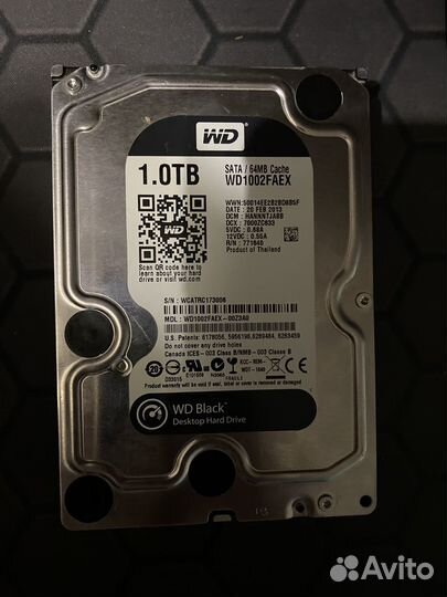 Жесткий диск 1 тб