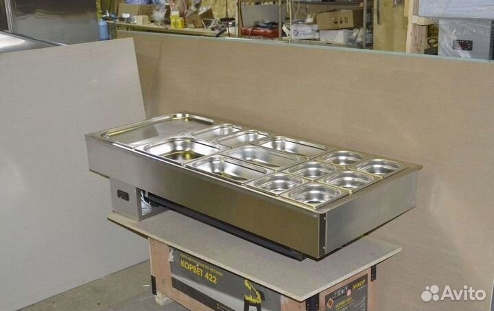 Мармит настольный с подогревом