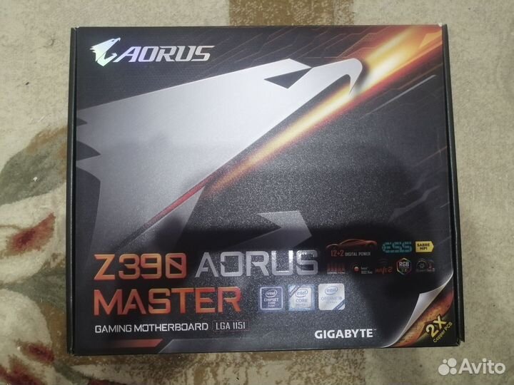 Gigabyte Z390 aorus master