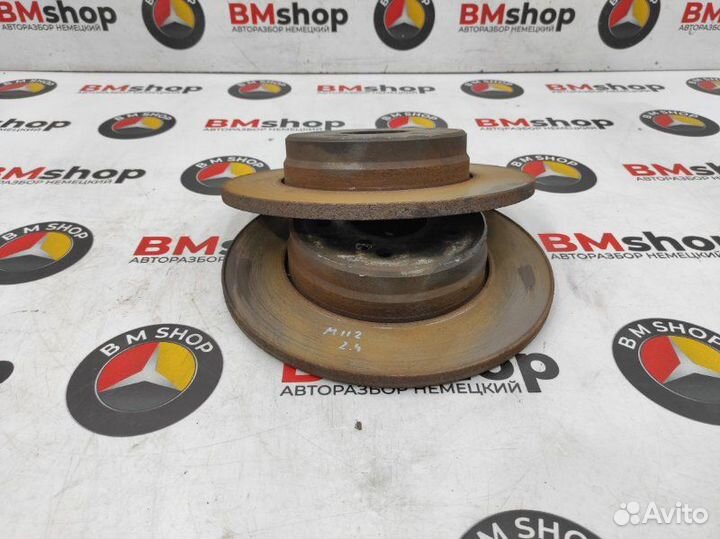 Тормозные диски заднее Mercedes-Benz E 240 W210