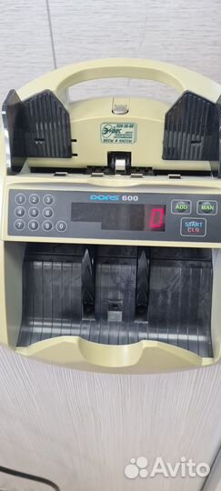Счетчик банкнот dors 600