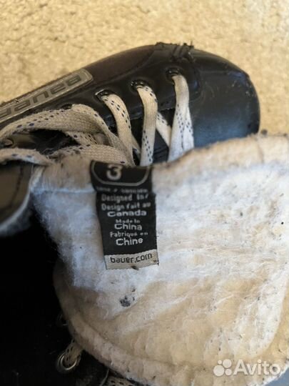 Коньки bauer