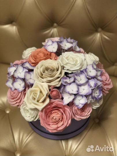 Цветы из холодного фарфора