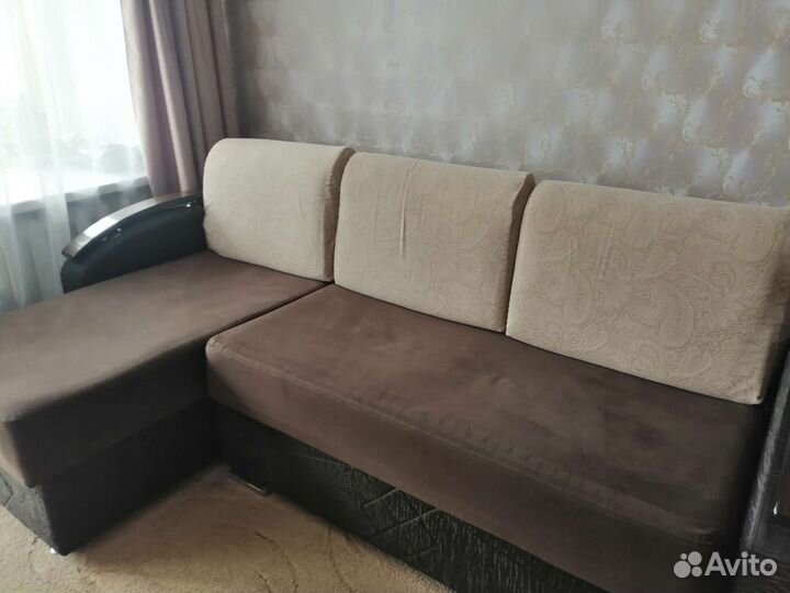 Угловой диван+ кресло