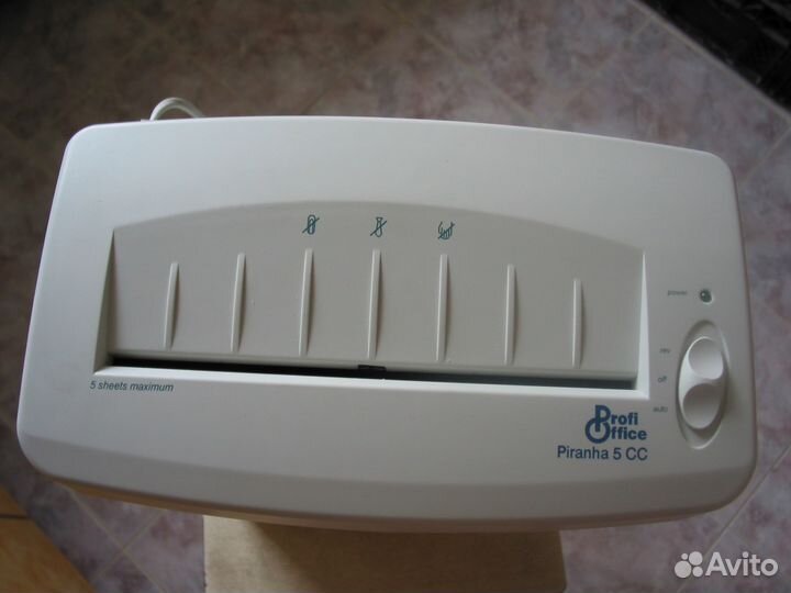 Шредер Piranha 5CC