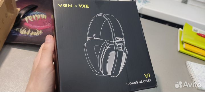 Игровые наушники VGN x VXE v1 gaming headset