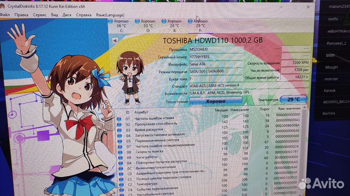 Hdd toshiba 1tb