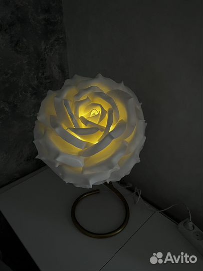 Светильник роза