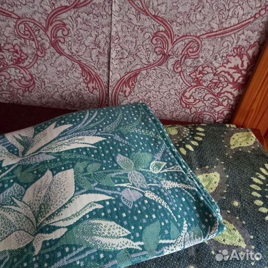 Покрывало цветное хлопок/вискоза СССР