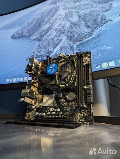 Комплект: i5 7500 + H110M